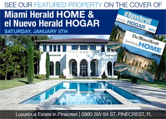 Pinecrest Magnificent Estate Featured In Miami Herald